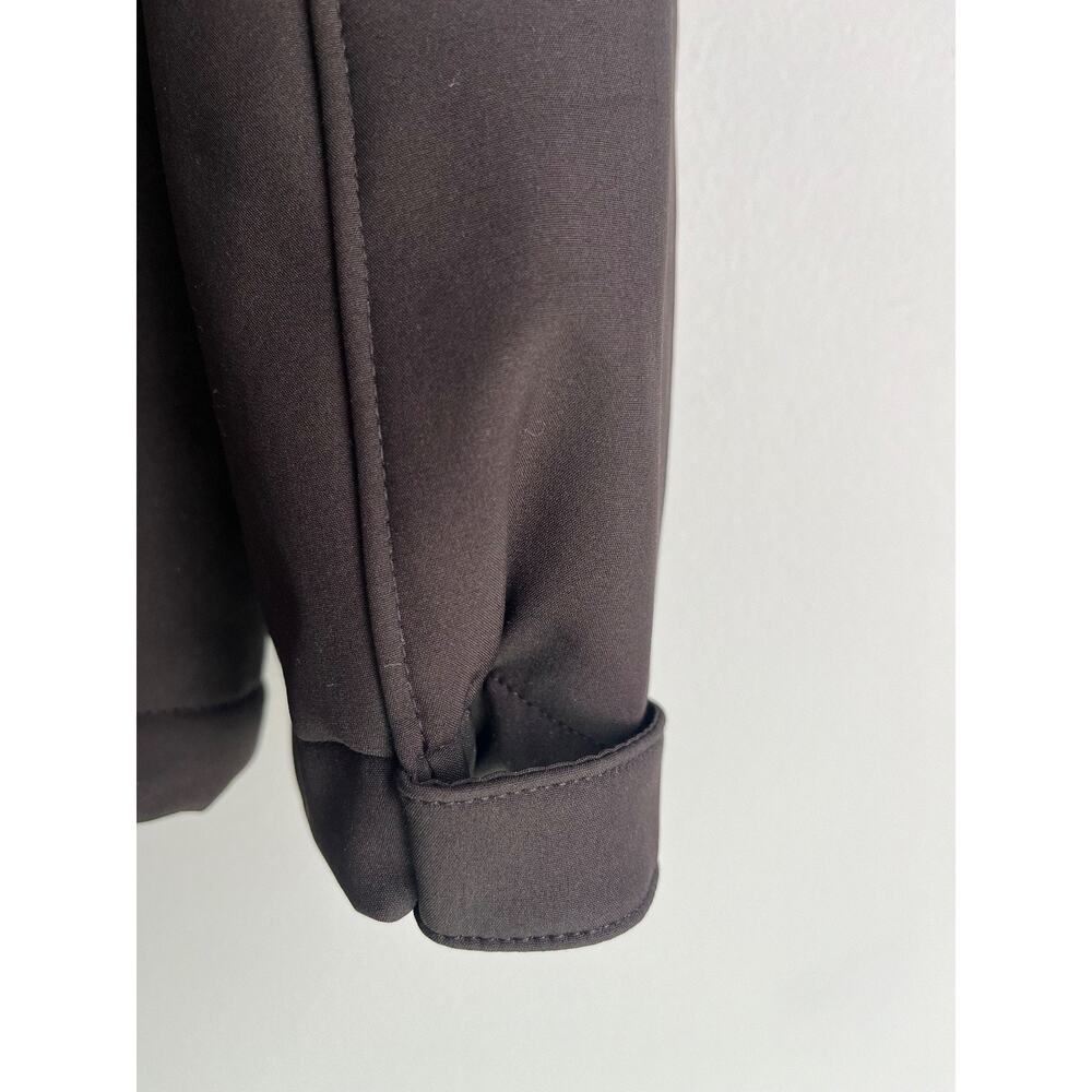 Weatherproof Softshell Jacket Men's L Black Country Nation Tour Fleece Lined - Picture 5 of 10